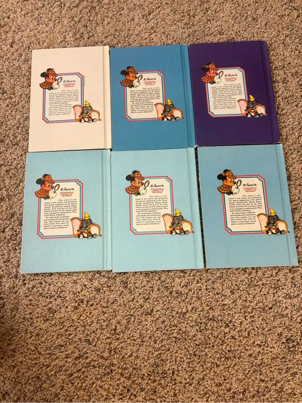 Vintage Walt Disney 46 Book Set - Many Classic Characters and Stories - Picture 11 of 13